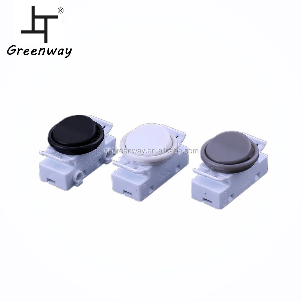 Greenway hot sale round type rocker switch T85 CQC Rocker Switch With Lighted and Square