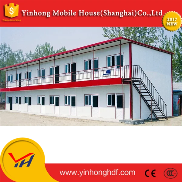 Heavy Duty Natural Bamboo Prefabricated House