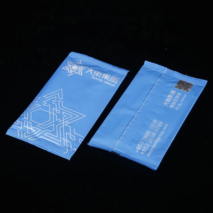 Custom Printed Wet Wipes Individual Packaging