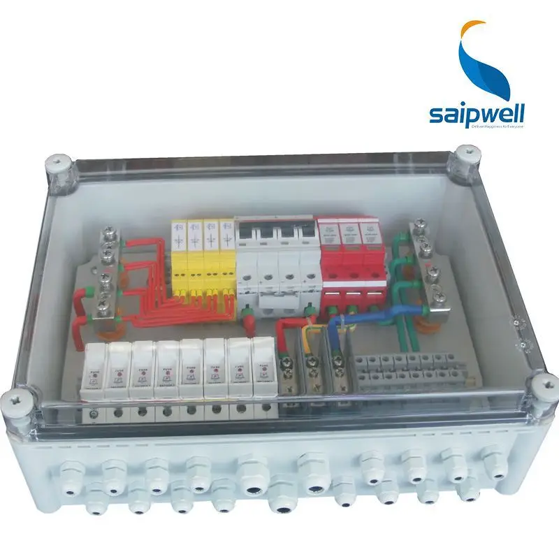 Manufacturer Saipwell High Quality Solar PV Combiner Box