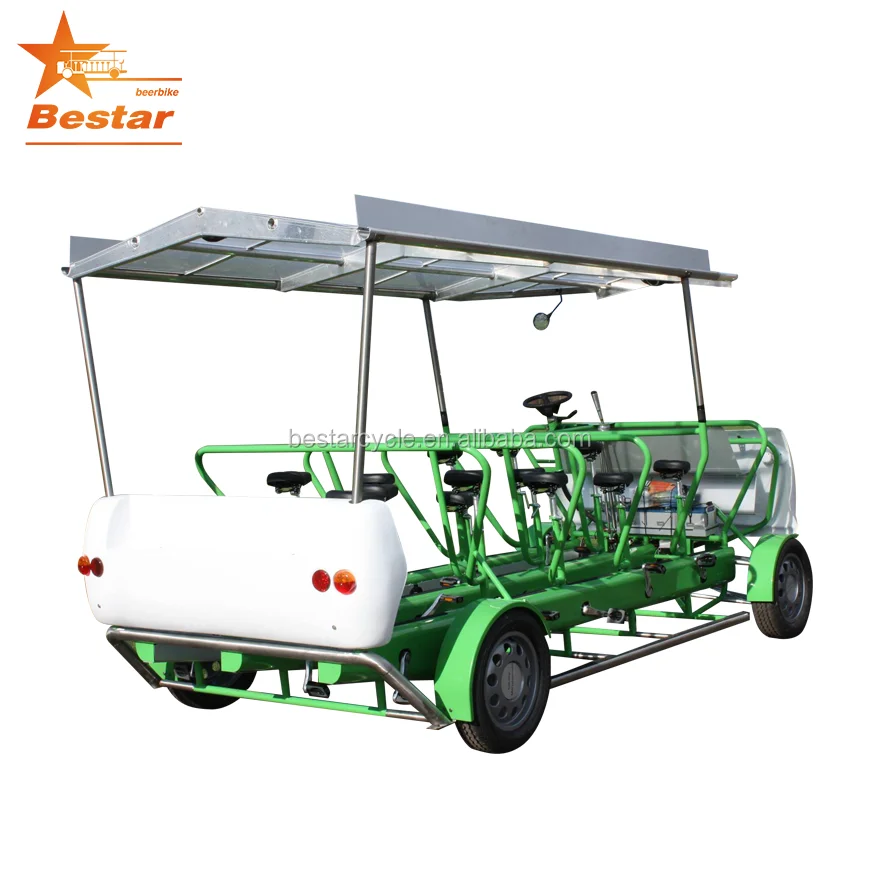 Start an undertaking Sale Fun Bikes pedibus beer bike local city park Pedal Bus Party Bike