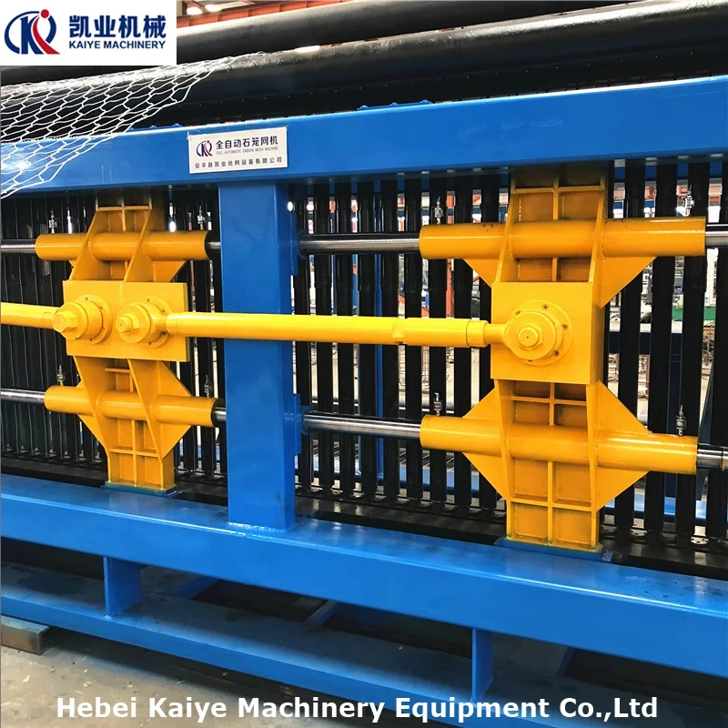 New Type Heavy Double Block Gabion Mesh Machine