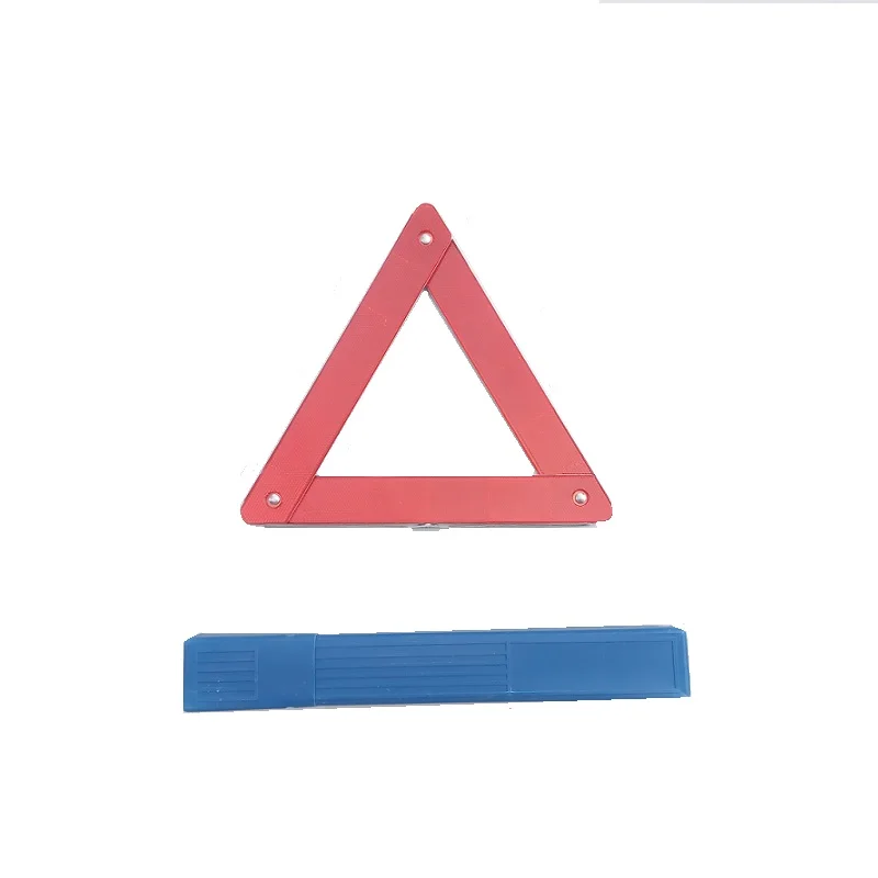 reflective car triangle warning sign triangulo traffic warning sign