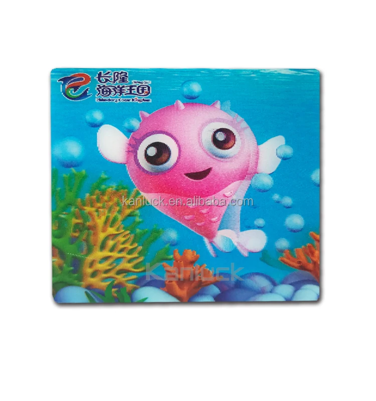 PET Lenticular 3d Cartoon Picture Custom 3d Photos