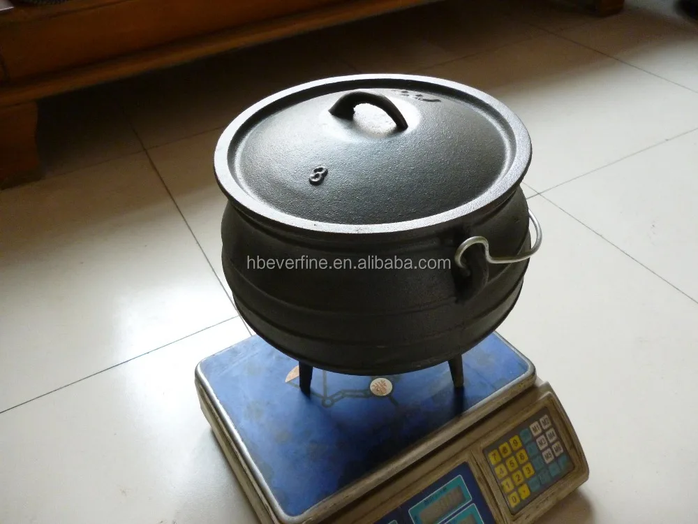 Big Size of Cast Iron Potjie Pot 14# 20# 25#