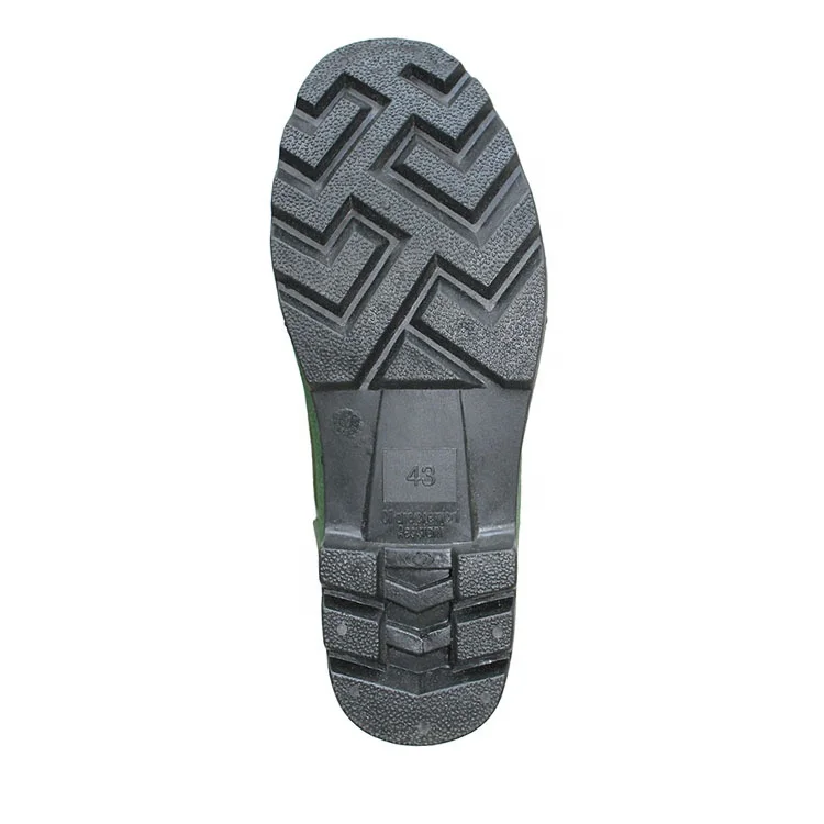 
RENYAN Safety Boots Light Duty PVC Shinning Finish Safety Boots without Steel Toe or Steel Midsole JH001 