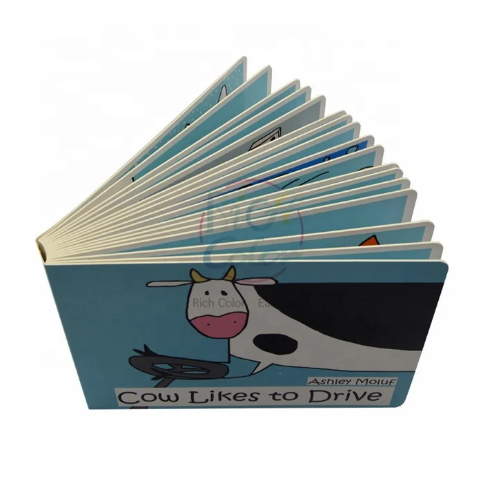 
High Quality Kids Board Book Printing On Demand Service 