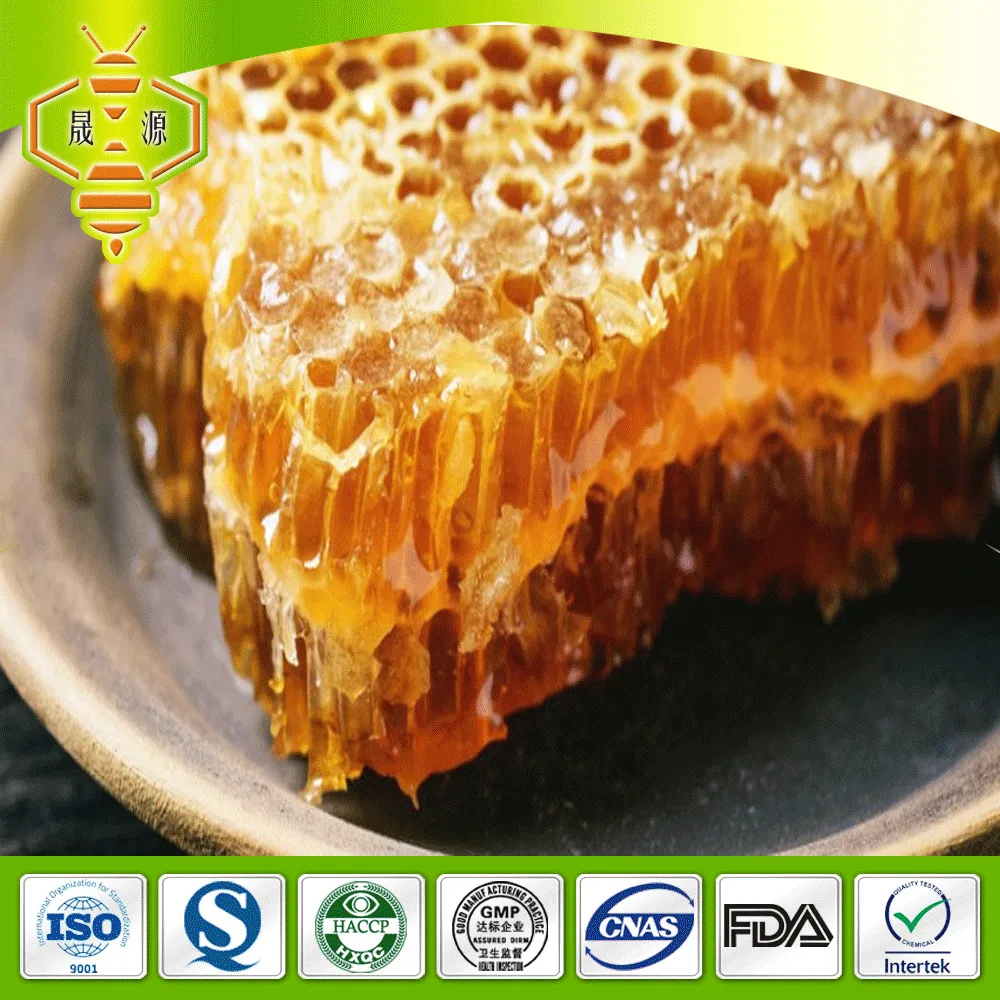 Organic Pure Bee Comb Honey Chinese Natural with 2 Years Bee Honey Shelf Life Grade 1 Bee Honey Grade Bottle Packaging 76 Brix