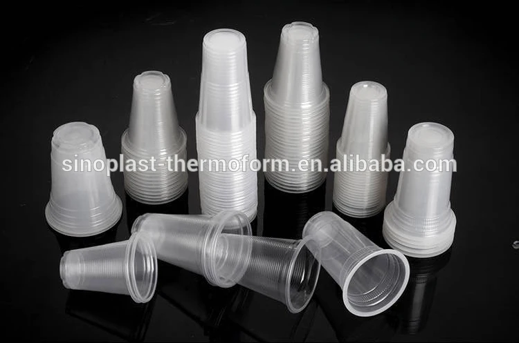 SINOPLAS Price Disposable Plastic Cup Thermoforming Making Machine