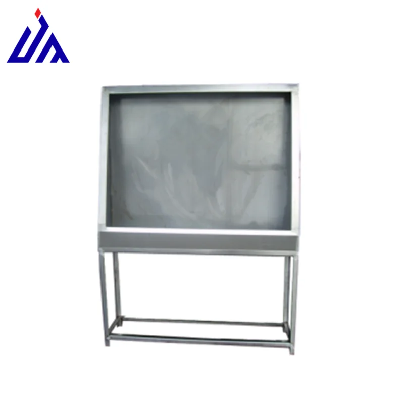Screen Printing Washing Tank /screen Washout Booth Screen Printer Washing Machine Manual with LED Light