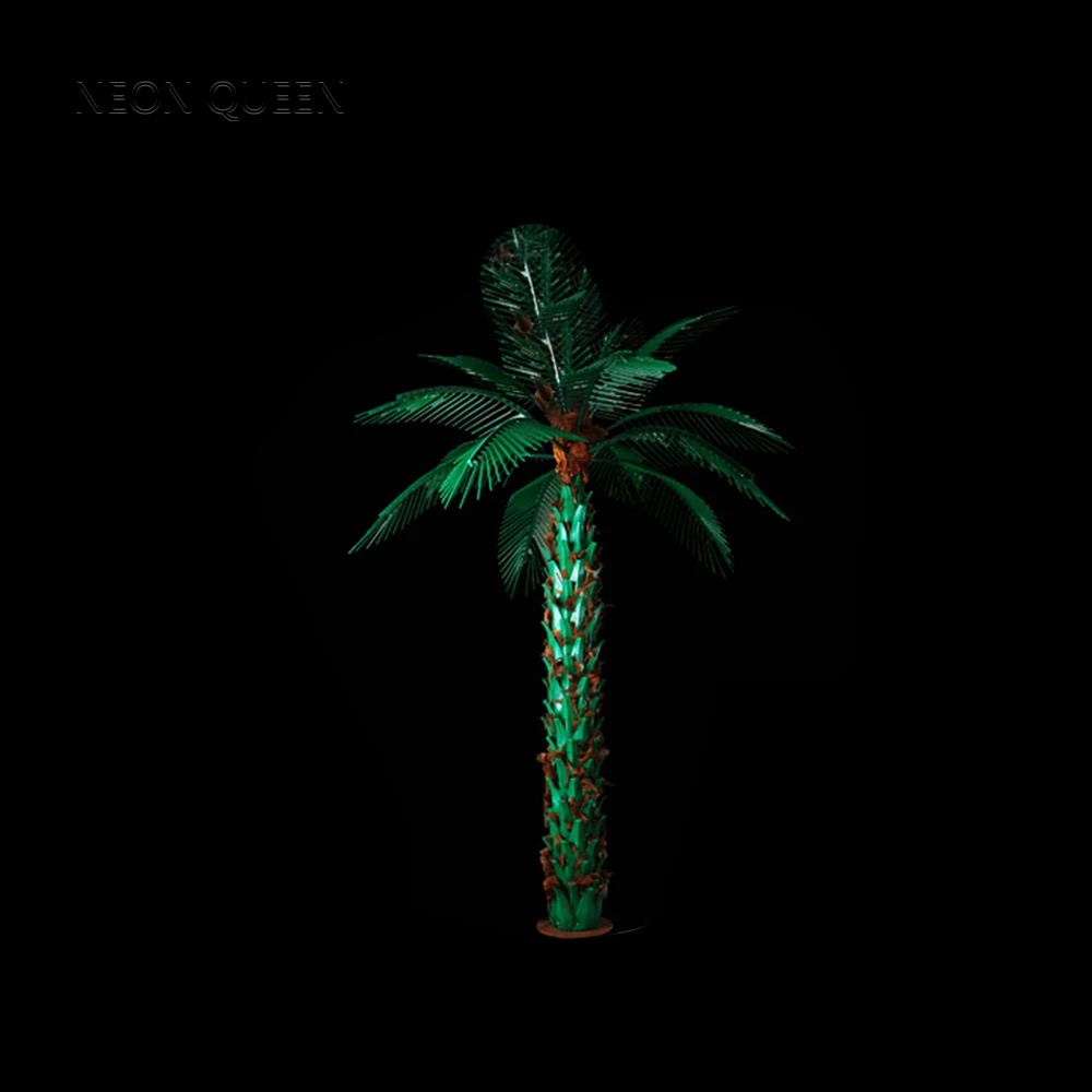 christmas lights decorations outdoor led rope light palm tree