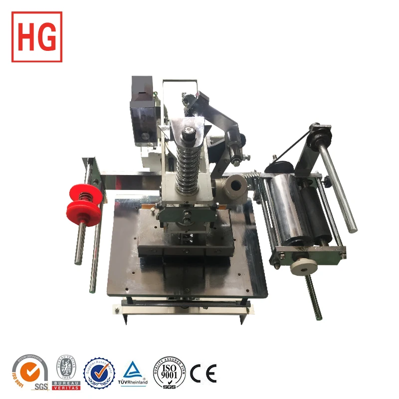 Manual Logo Plate Heat Sublimation Press Machine Hot Foil Stamping Machine