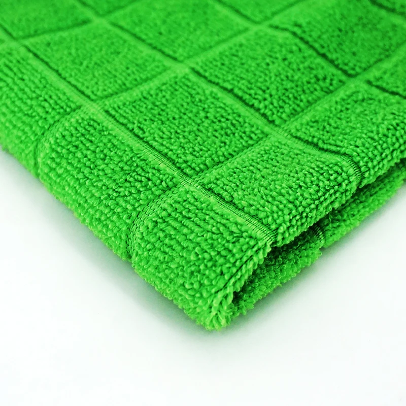 Professional Design Popular Promotional Microfiber Car Washing Wiping Mesh Cloth Cleaning Rags