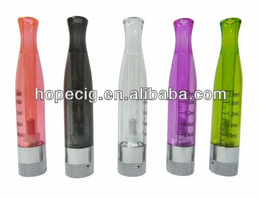 2013 New atomizer most popular clear h2 clearomizer for e cigarette 1.6ml