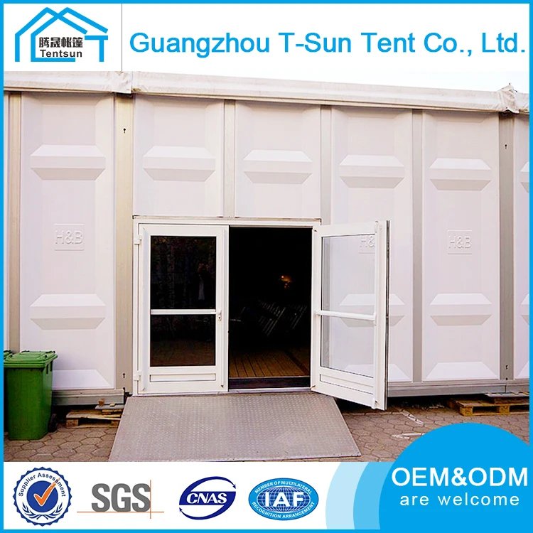 High Strength Industrial Insulated Warehouse workshop Large Aluminum Frame Storage Tent