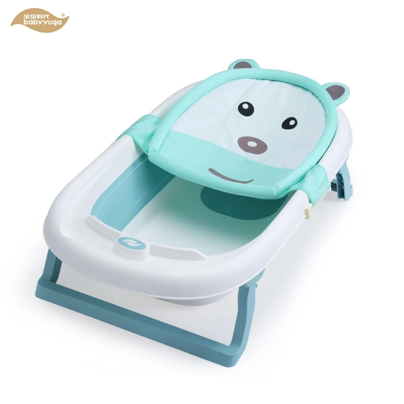 
Baby folding bath tub Infant collapsible portable shower tub 