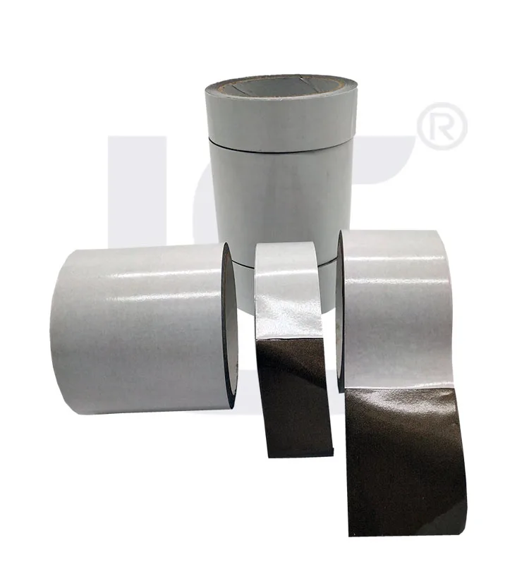 LS High Quality Ni/Cu Plated Conductive Double Sided Fabric Adhesive Tape