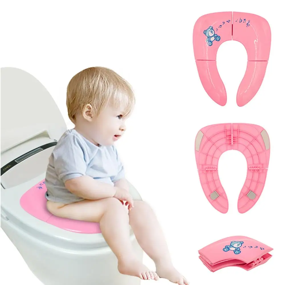 Import Products Child Goods Toilet Training Seat cover, Amazon Hot Seller Baby Bath Foldable Potty#portable toilet seat for kids