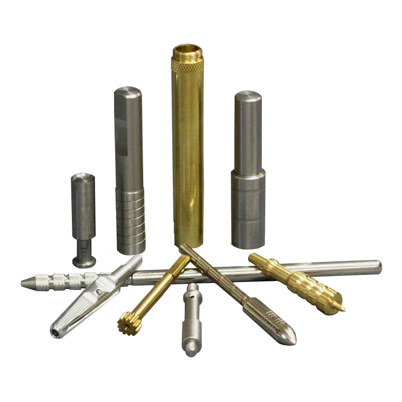 CNC turning custom motor gear flexible threaded linear spline transmission shaft