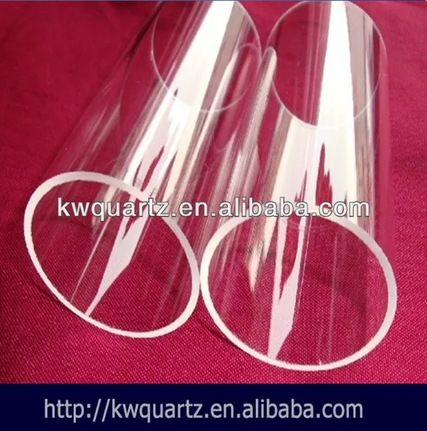 ясно кремнезема ясно кварцевого стекла трубки из провинции цзянсу завод