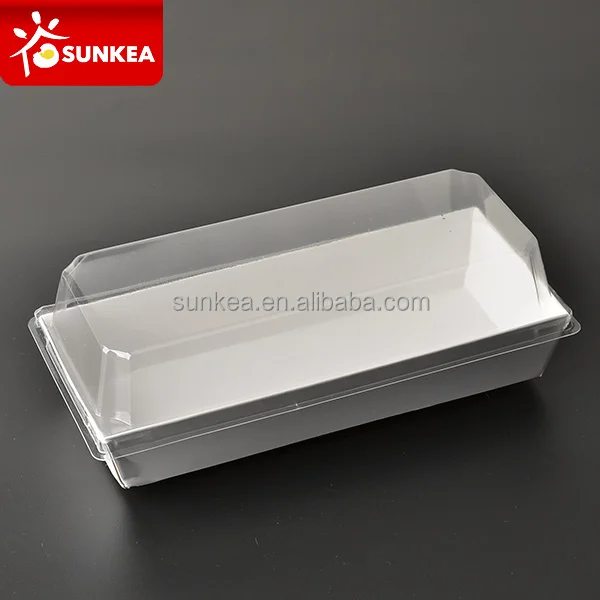 Printed paper sushi tray for sushi container