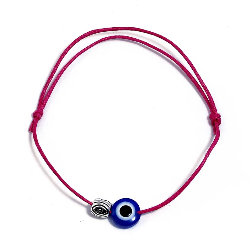 Turkish Religious Blue Evil Eyes Crystal Adjustable Bracelet