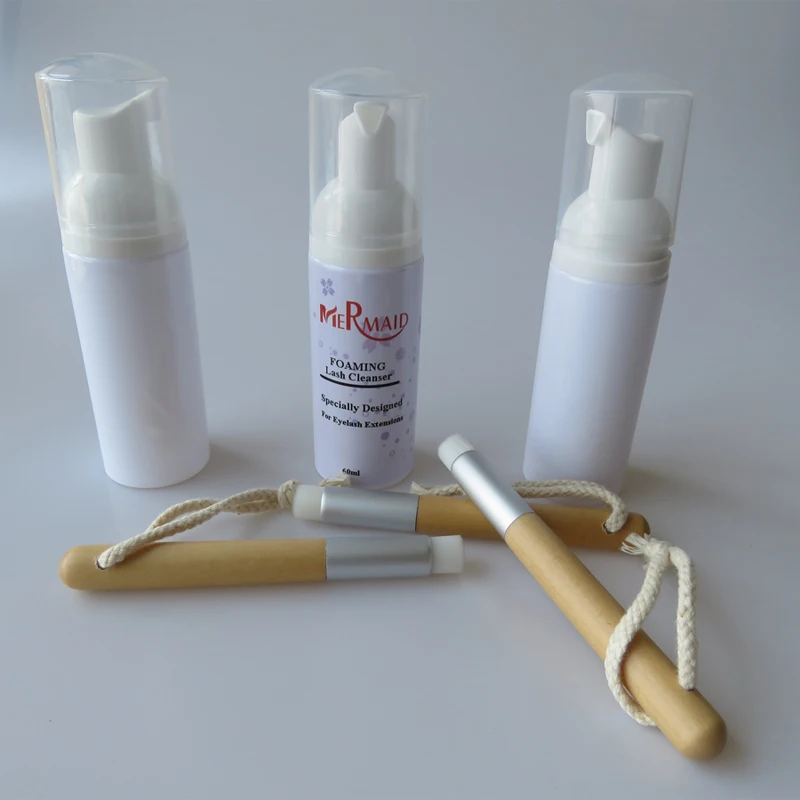 
Oil Free foaming eyelash cleanser for eyelash extension 