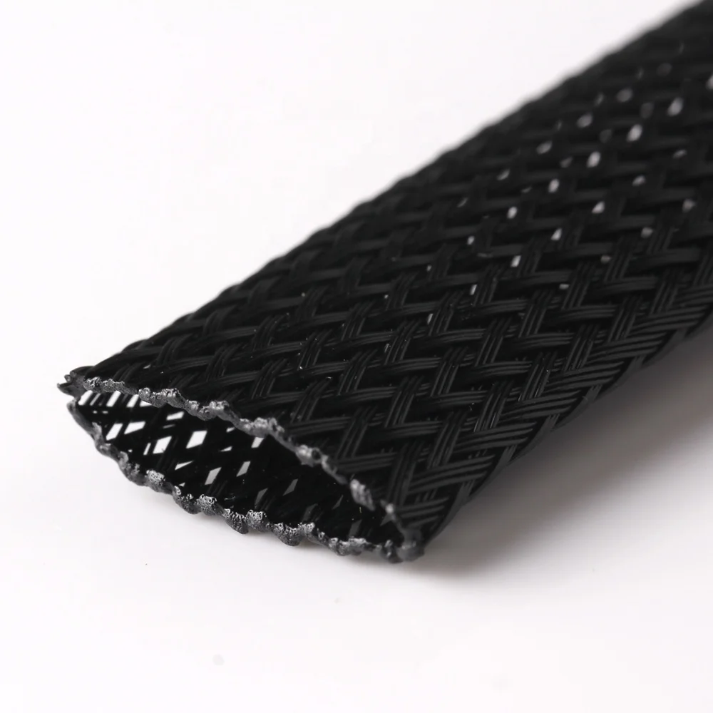 16MM Black USB Cable With Protective Sleeve Flexible Cable Sleeve