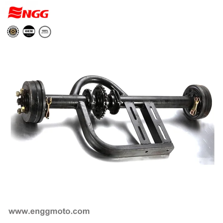 rear axle assembly for tricycle