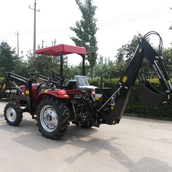Лучшая цена мини стиль сада фермы малых 30hp Трактор 3 точечный PTO гидравлическая сверлильая погрузчик с обратной лопатой, навесным шнеком для продажи