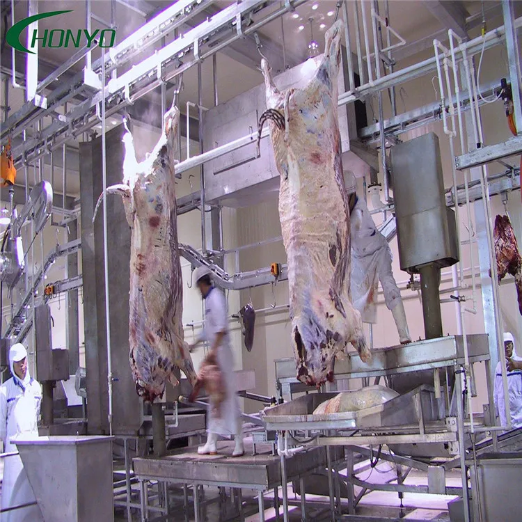 Supplier Good Quality Slaughtering Line in Meat Processing in cattle slaughterhouse equipment