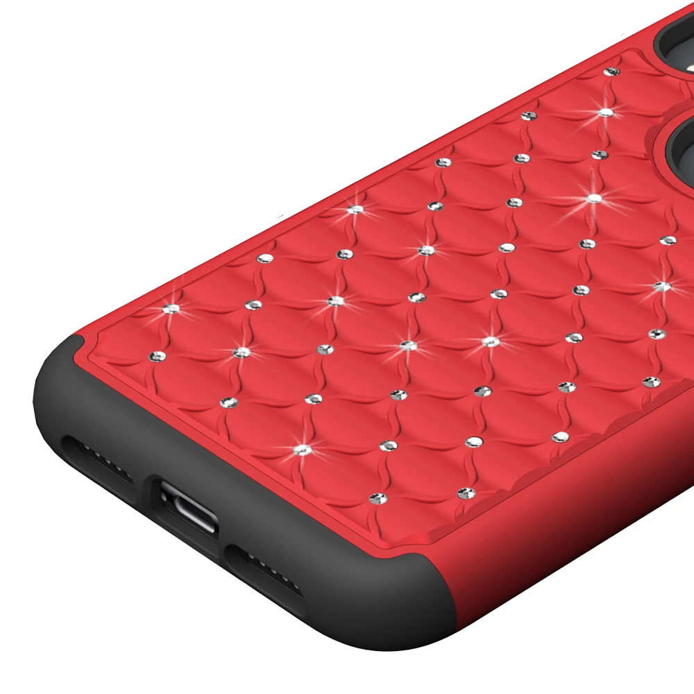 
Colourful Diamond Spot Drill Mobile Phone back cover Case For iphone 9 New products cell Phone case and Accessories for iphone 9 