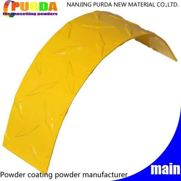 color ral 1003 signal yellow glossy powder paint