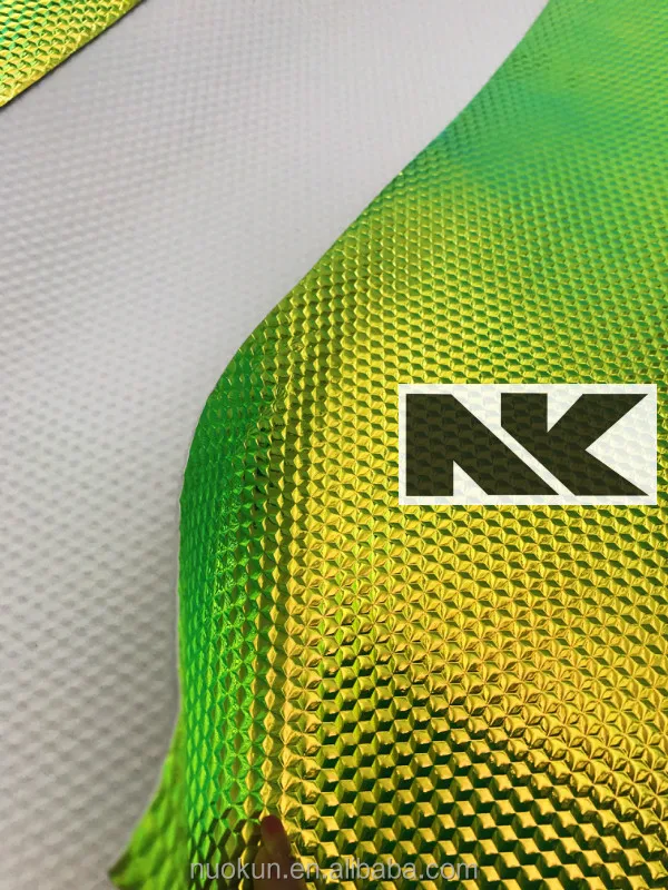 NK P032 PU diamond design embossing leather artificial leather for shoes printing faux leather custom print vinyl