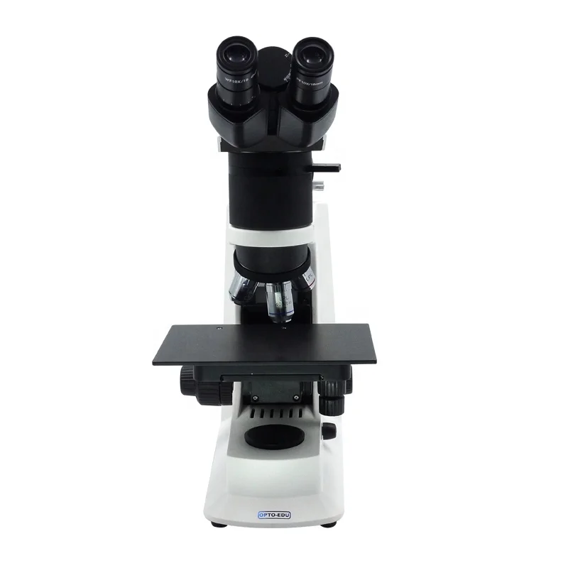 OPTO-EDU A13.2605-B Trinocualr Metallurgical Optical Microscope