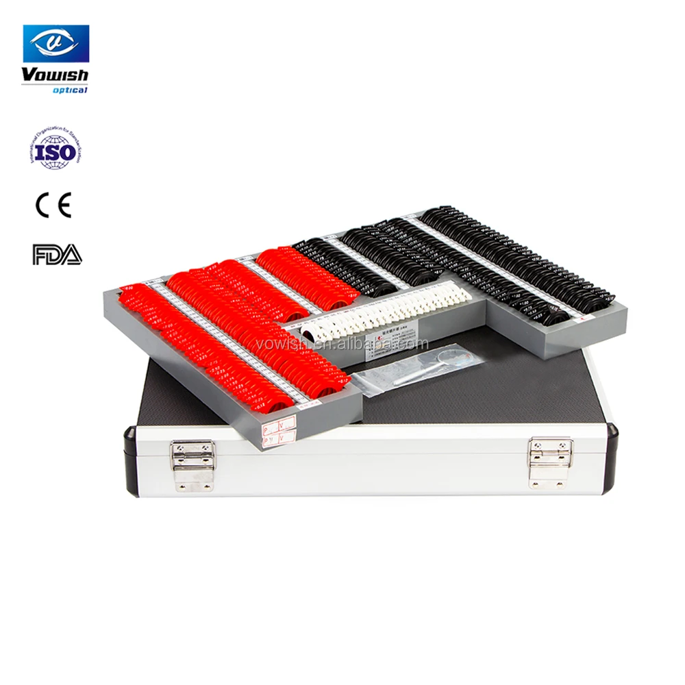 trial lens case ophthalmic equipment 232 pieces trial lens set