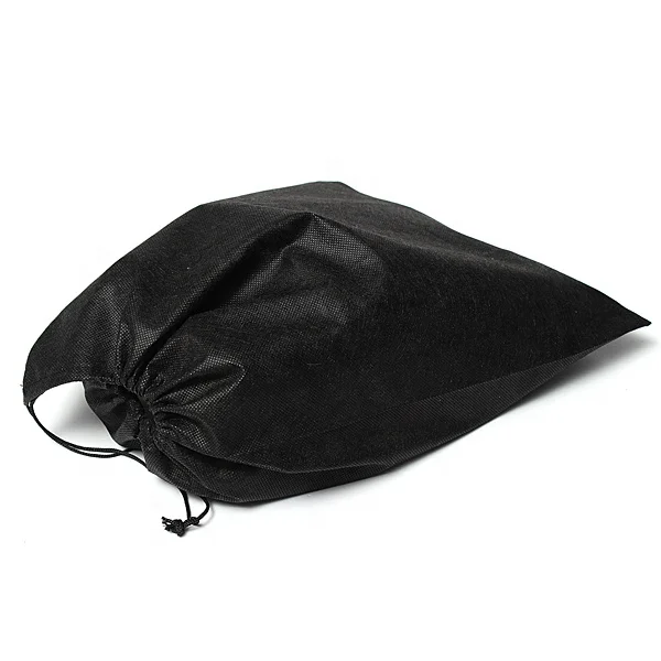Hot Sale High Quality OEM Wholesale Packing Bag CMYK Printing Promotional  Custom Logo Non Woven Drawstring Shoe Bag