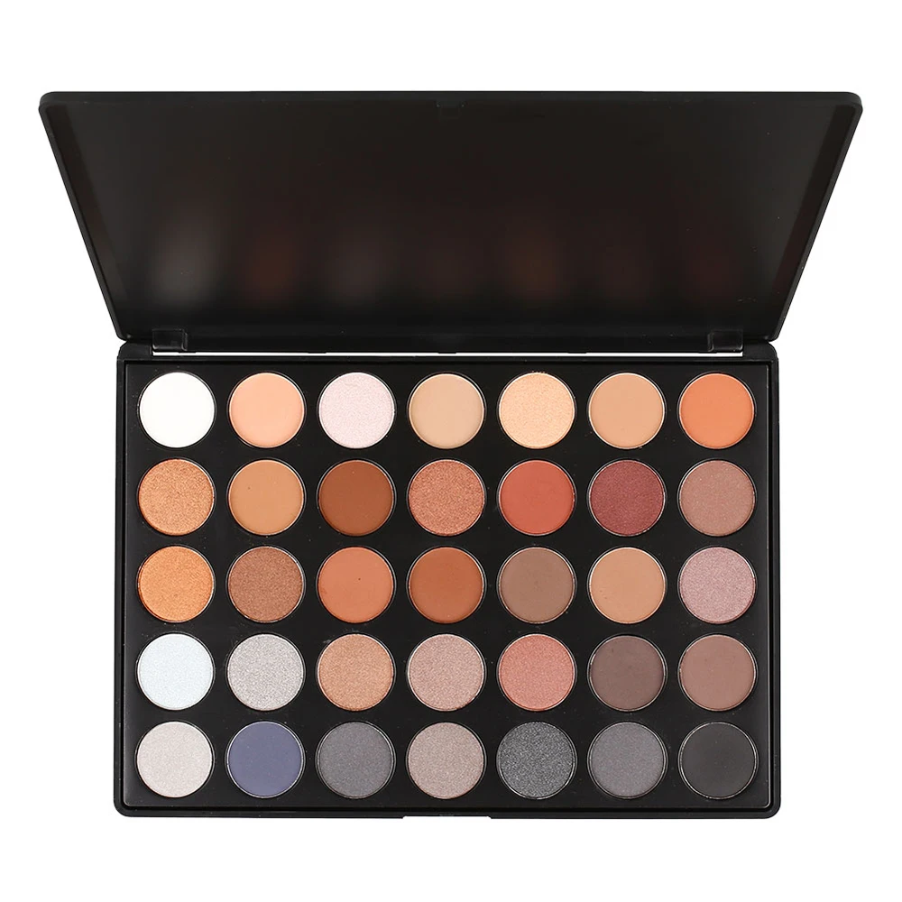 Maquillaje High Pigment Eye Shadow makeup private label custom 35 Color Custom Logo Eye shadow Palette