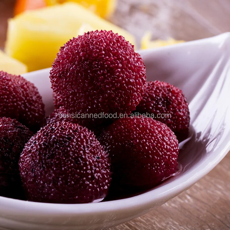 Zhenxin High Quality Canned Fruits Canned Bayberries In Syrup Canned Waxberry