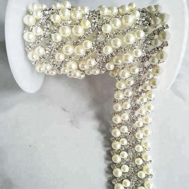 Хит продаж! Модные украшения для платьев с цепочкой из горного хрусталя