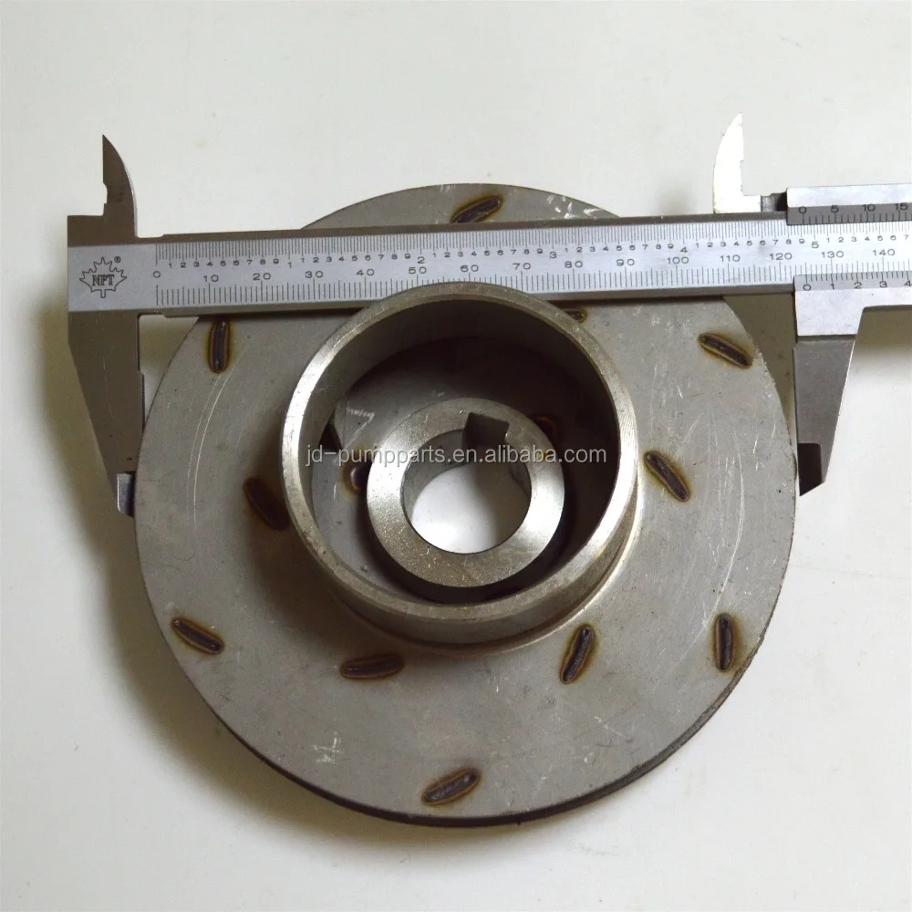 Рабочее колесо для лазерной сварки из нержавеющей стали для вертикального трубопроводного насоса 125x10