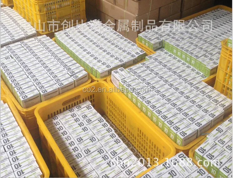 8g co2 cartridge for soda water , co2 factory supply