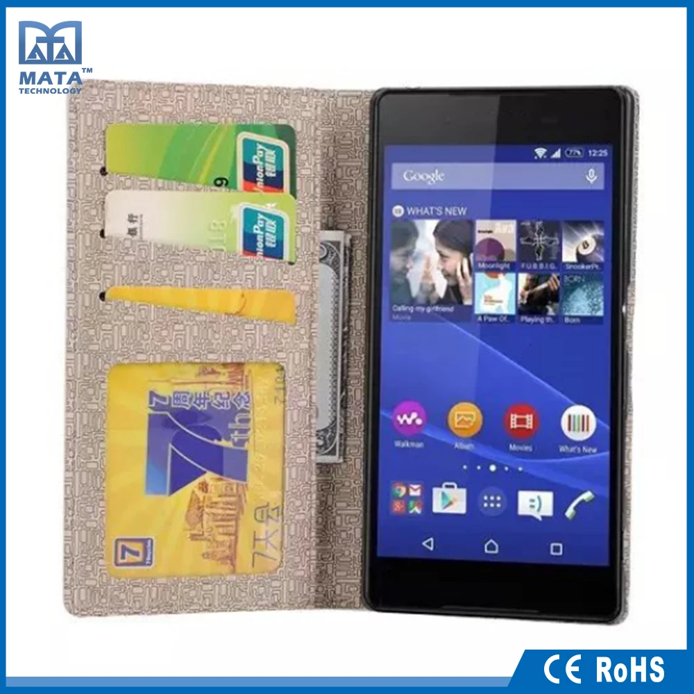 2016 Hot sale OEM new fashion colorful PU leather cell phone case