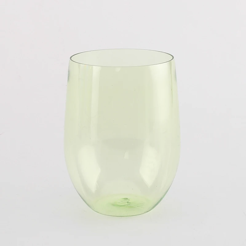16 унций BPA бесплатно PET прозрачный пластиковый бокал для вина, пластиковый бокал для вина