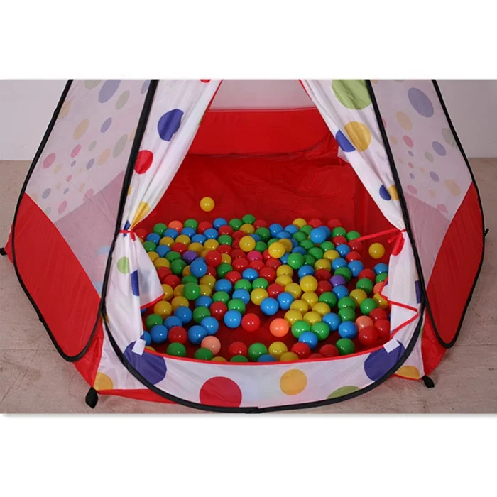 Newest product funny indoor set game sea balls toys 100cm kids playhouse tent