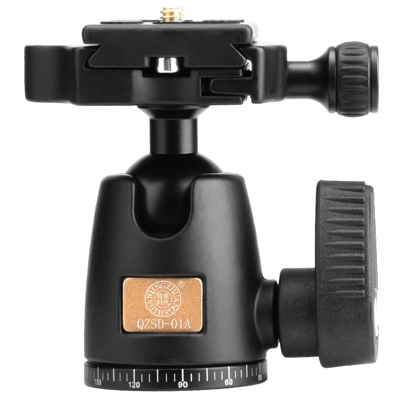 tripod head 1/4 screw mount for the photographic equipment,camera accessories with ball head for tripod monopod