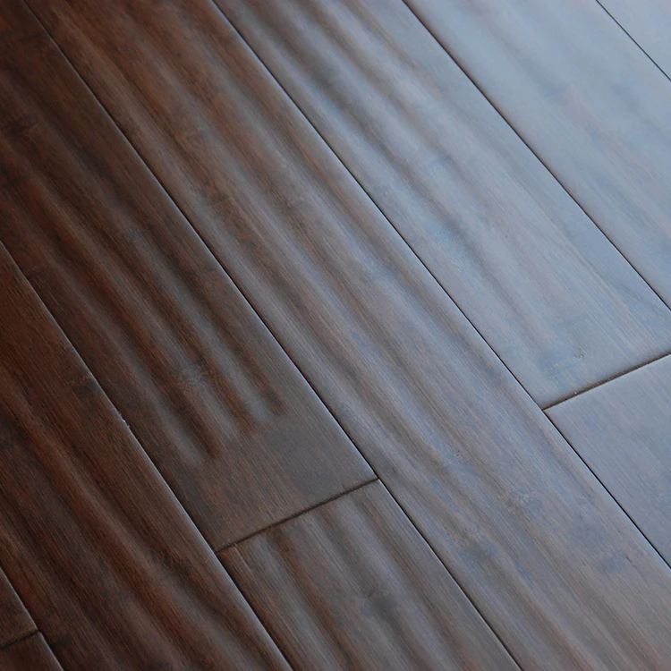 Bergeim Floors Strandwoven Bamboo Flooring Black Natural Bamboo Plywood