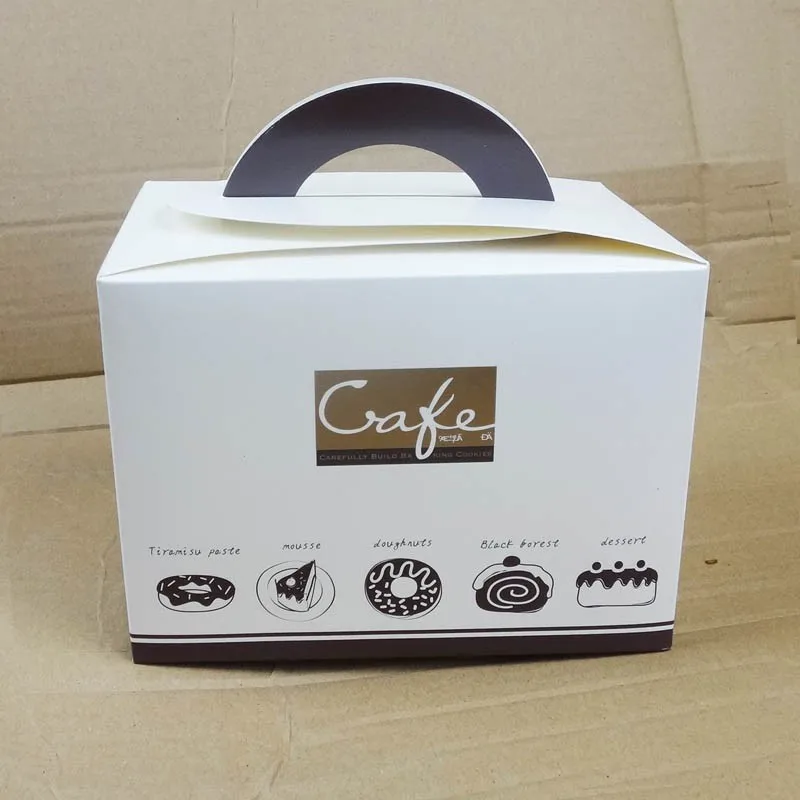 Специально отпечатанные летию со дня рождения чизкейк коробка