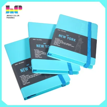 Moleskin fabric hardcover notebook /custom journal printing