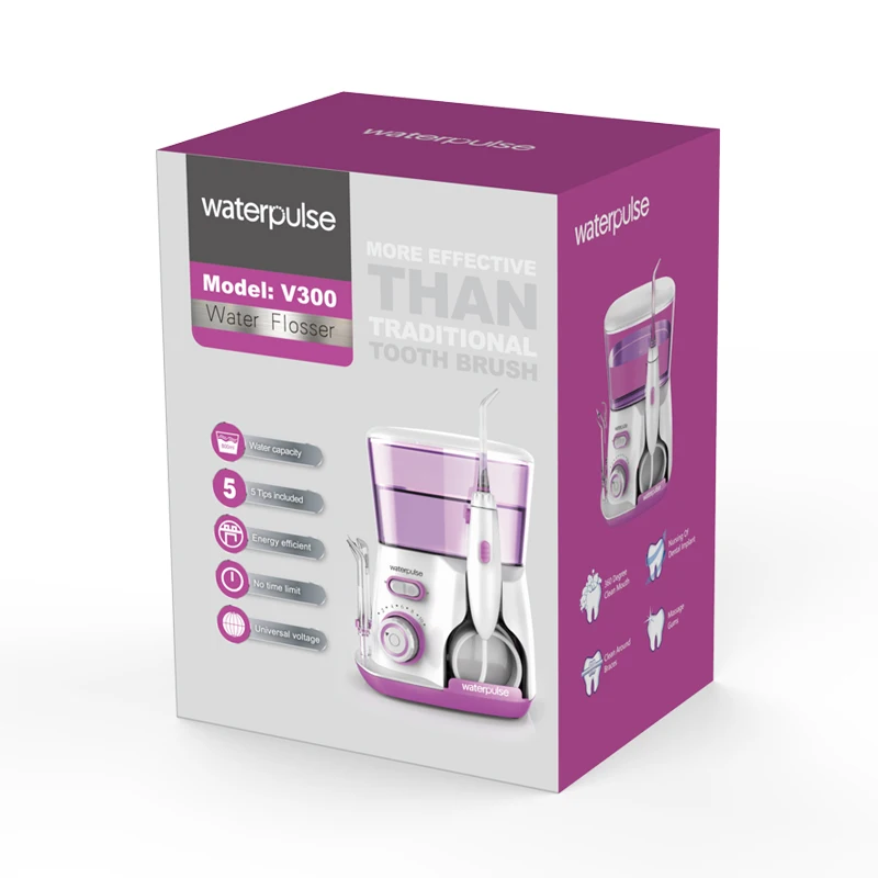 Waterpulse  V300 Oral Health irrigator Dental Water Flosser Teeth Cleaning